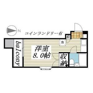 メゾンド・スクワール(ワンルーム/4階)の間取り写真