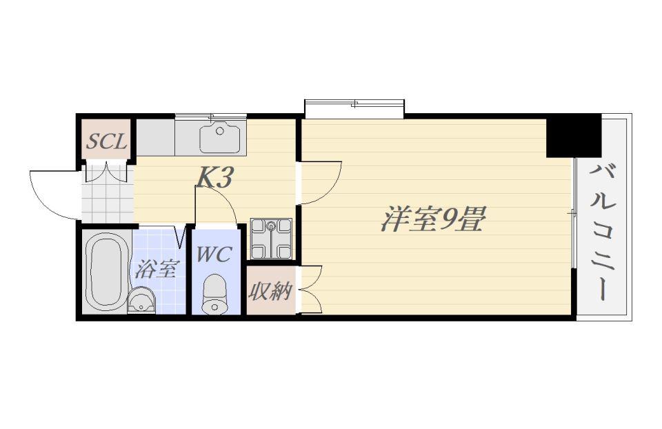 パール・88番館(1K/1階)の間取り写真