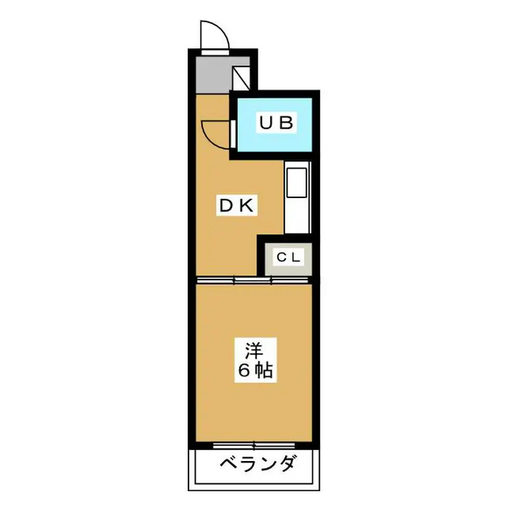カメリアハウス 3階階 間取り