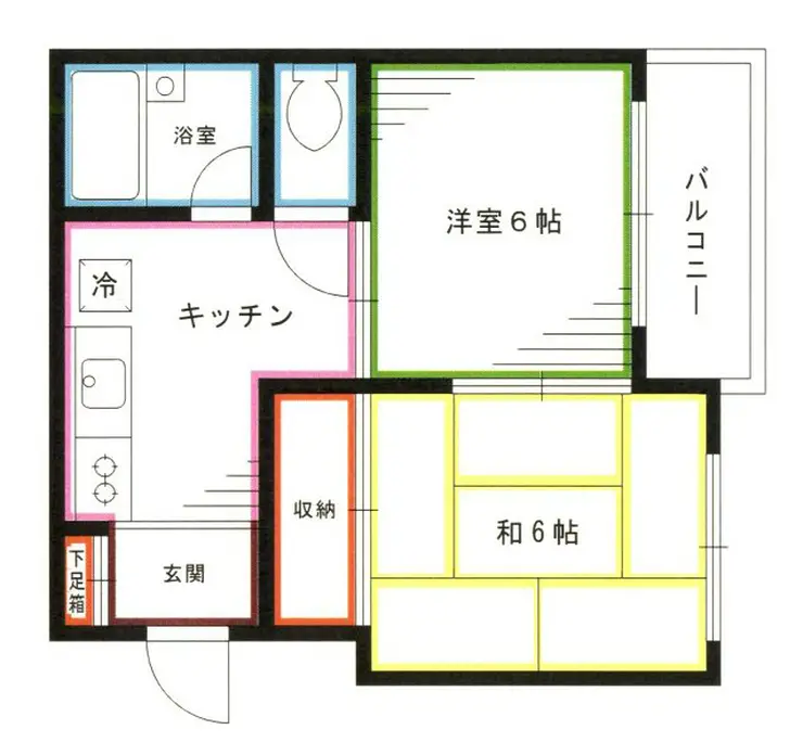 パークサイド・ヴィラ 2階階 間取り