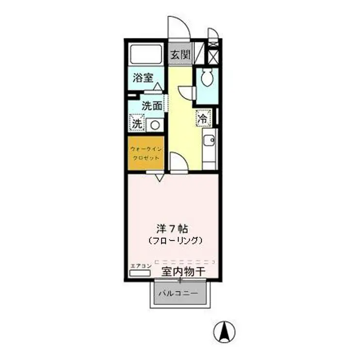 スヴァニール 2階階 間取り