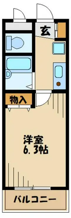 第3白鳳ビル 2階階 間取り