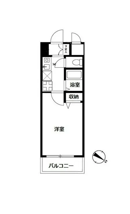 プレール三田 3階階 間取り