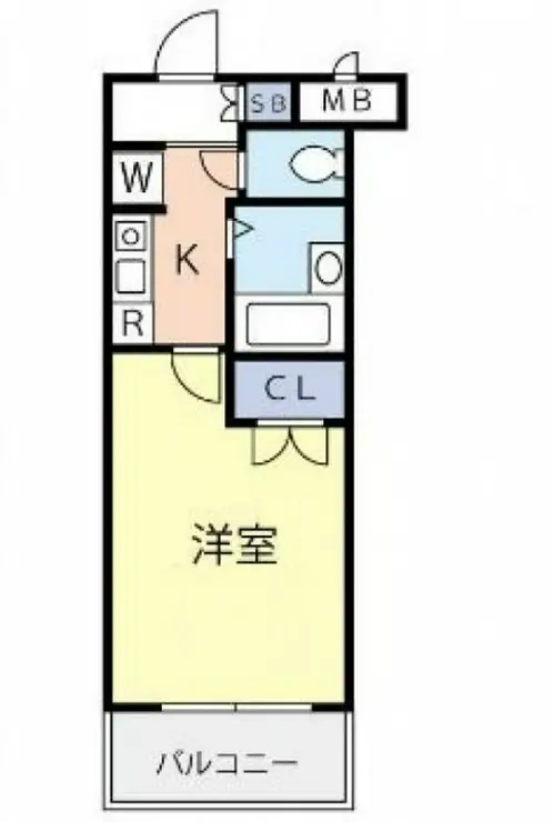 グランヴァン西馬込 4階階 間取り