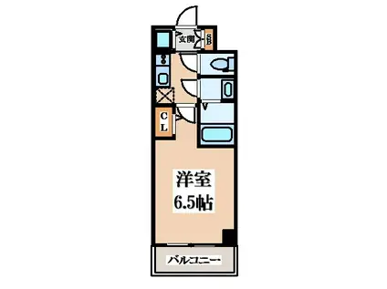 S-RESIDENCE布施AVENTRA(1K/3階)の間取り写真