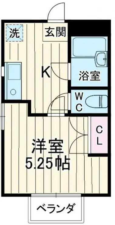 ハイムリラ 1階階 間取り