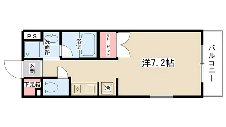 レジデンス田中 3階階 間取り