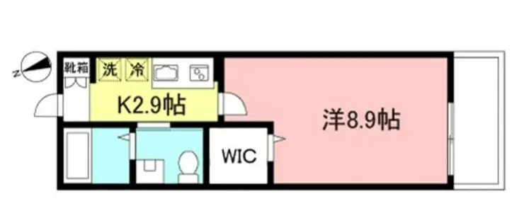 アビタシオン桜上水 3階階 間取り