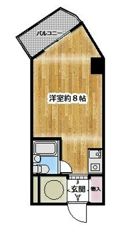 セザール伊勢佐木 2階階 間取り