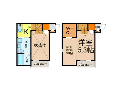 熱田スカイタワー31F(1K/1階)の間取り写真