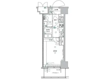南池袋レジデンス(1K/7階)の間取り写真