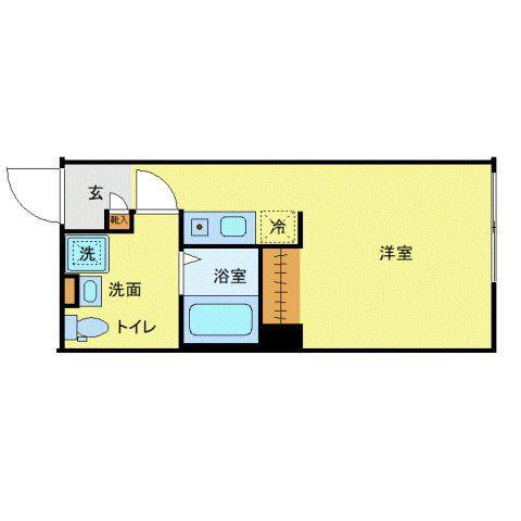NOVEL COURT 西新井(ワンルーム/3階)の間取り写真