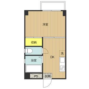 リアライズ甲南山手(1DK/3階)の間取り写真