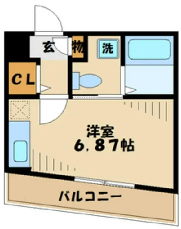 フォセット 1階階 間取り