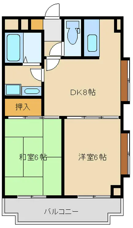 サンフォレスト梶ヶ谷 1階階 間取り