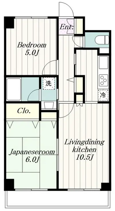 クリオ海老名弐番館 7階階 間取り