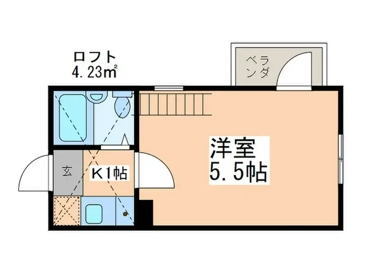 LAPORTEお花茶屋駅前 3階階 間取り