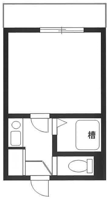 ADEKA-T(1K/1階)の間取り写真