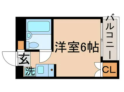 コスモ金町(ワンルーム/3階)の間取り写真
