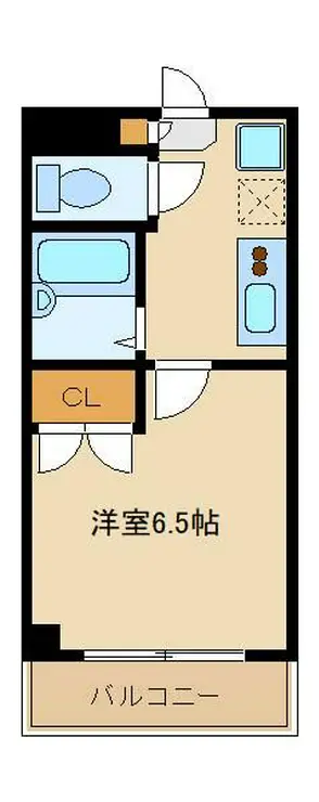クレスト秀和 1階階 間取り