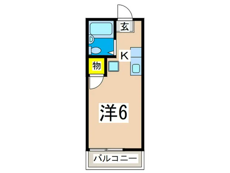 サンシャイン釜利谷 2階階 間取り