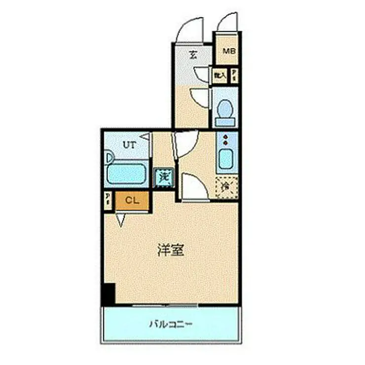 フェニックス池袋弐番館 3階階 間取り