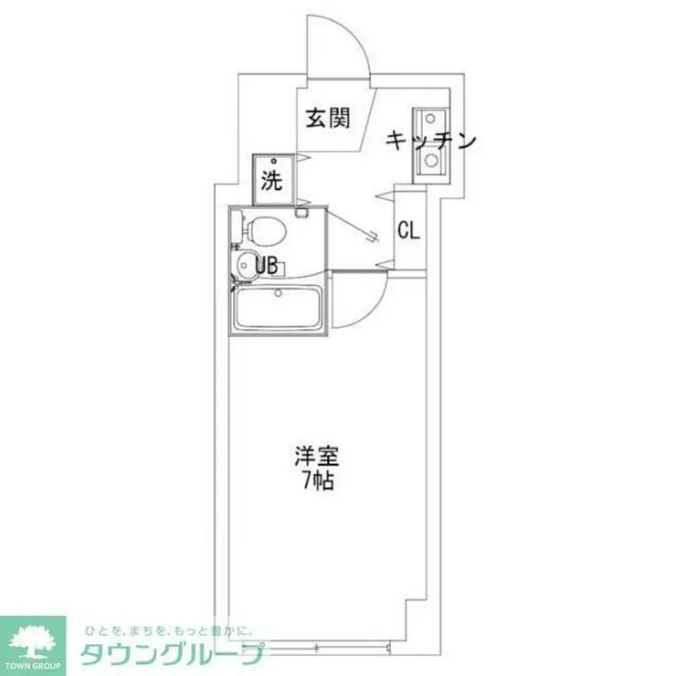ランドピア西浅草 2階階 間取り