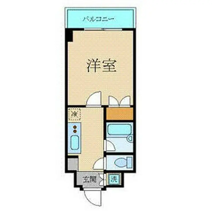 プレール東神田 5階階 間取り