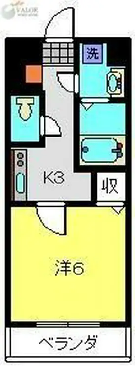 アネックス 4階階 間取り