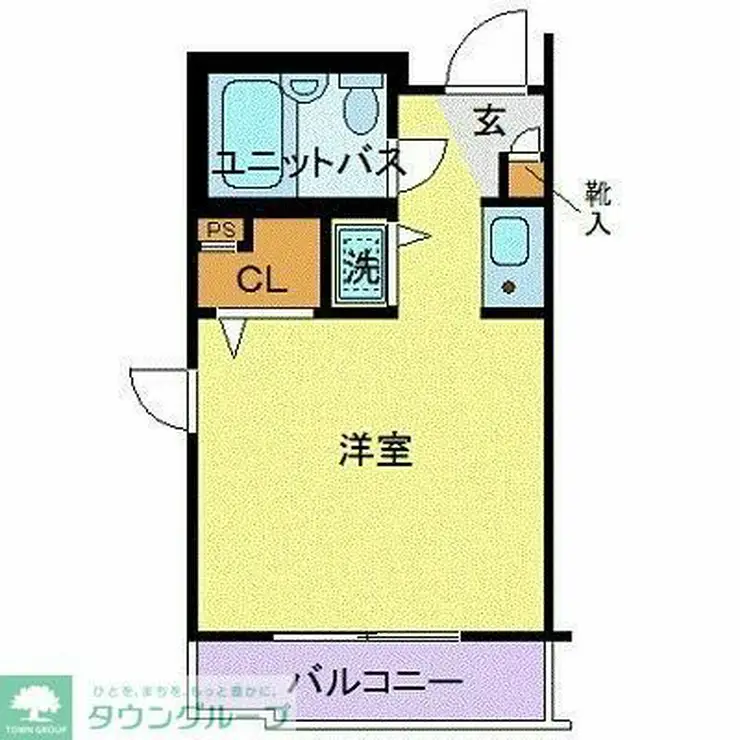 ジョイフル祐天寺 3階階 間取り