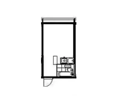 コスモ和光2(ワンルーム/2階)の間取り写真