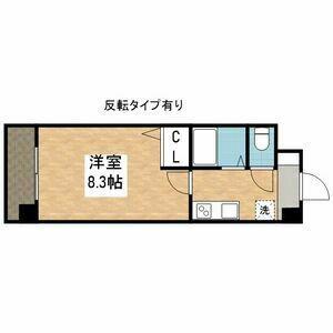 ソレイユ御器所(1K/5階)の間取り写真