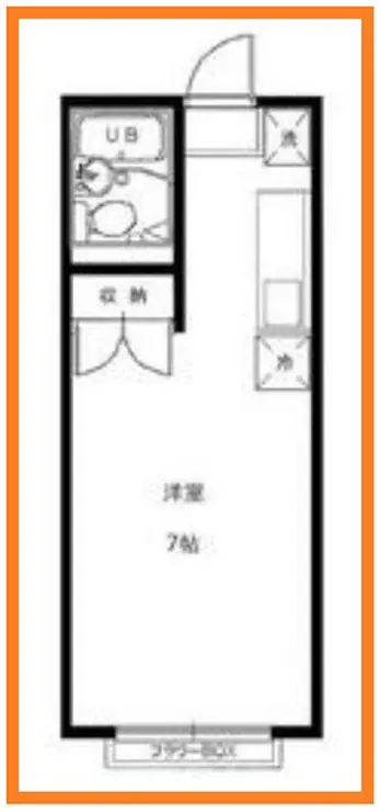 エステート東洋 1階階 間取り