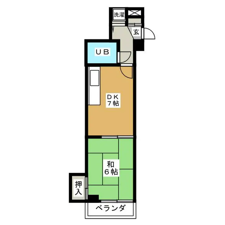 ライオンズマンション高円寺北 6階階 間取り