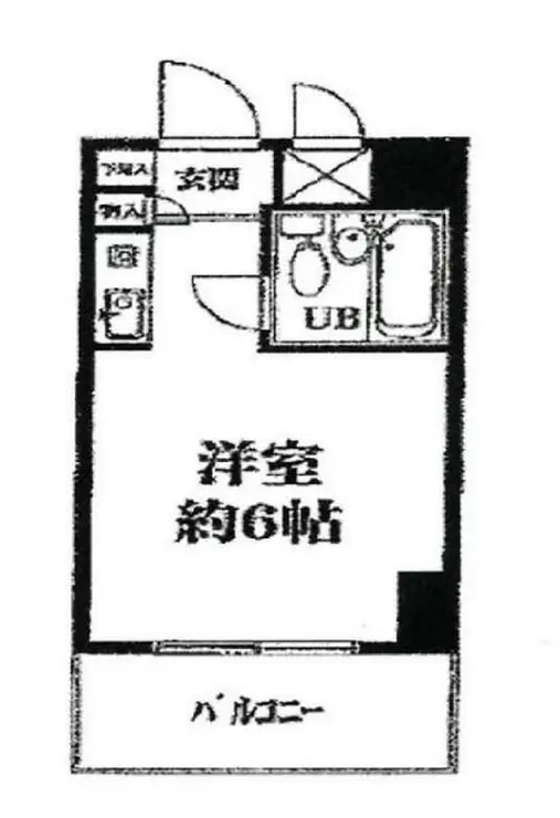 ライオンズマンション伊勢佐木町西第2 3階階 間取り