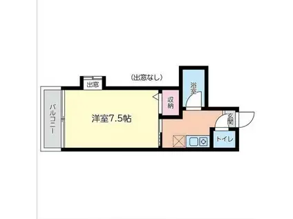 フィットライフ 馬借(1K/5階)の間取り写真