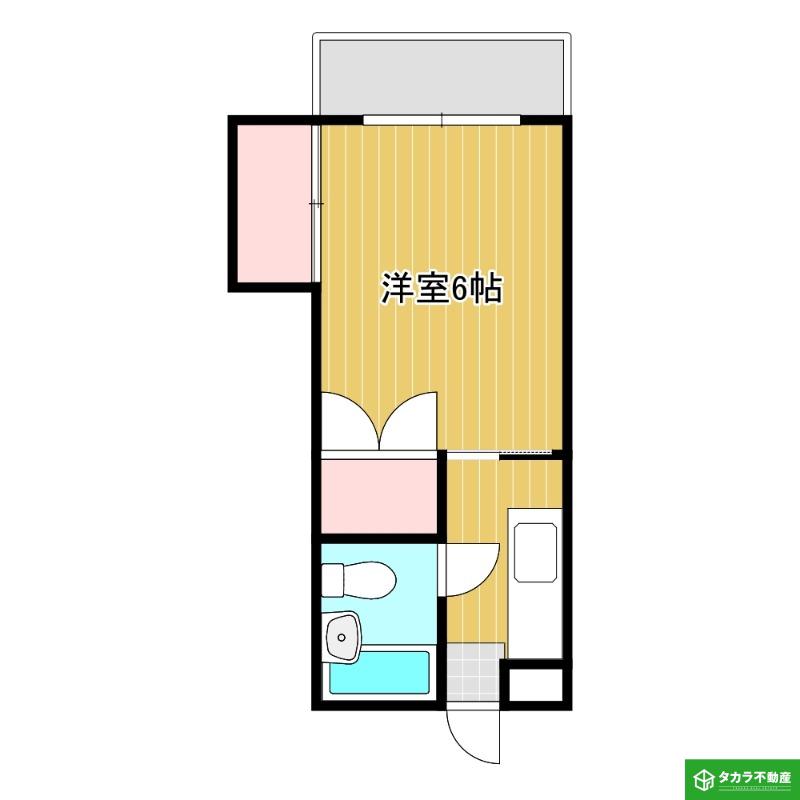 SETIA(1K/3階)の間取り写真