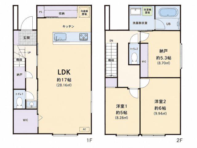 EXSTYLE IDACHO(3LDK/1階)の間取り写真