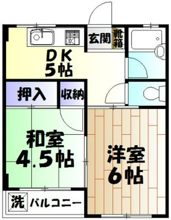 メゾンスウィート 3階階 間取り