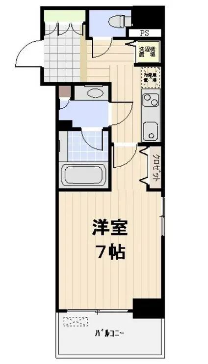 プロスペクト日本橋小網町 6階階 間取り