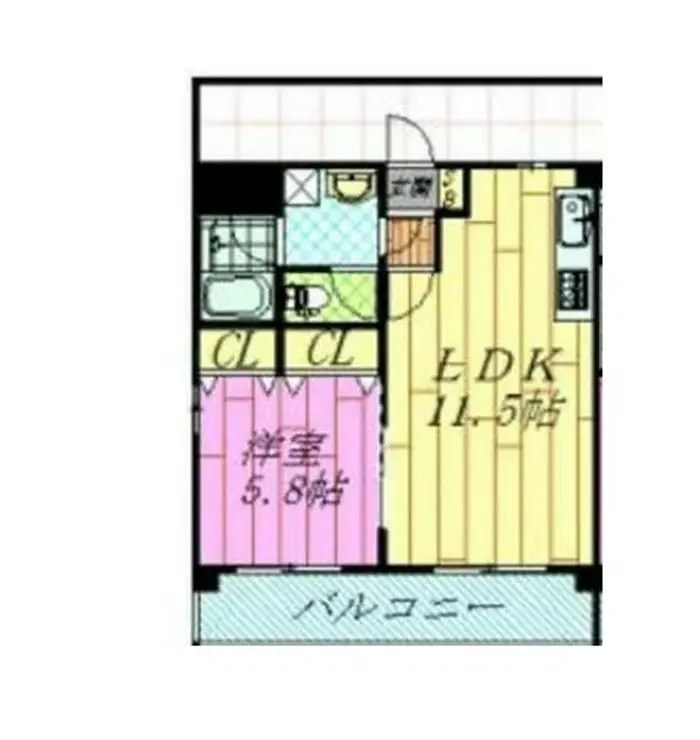 ソフィエル沙羅 3階階 間取り