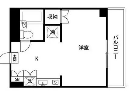 キャピイ・インプラザ北小岩(ワンルーム/3階)の間取り写真