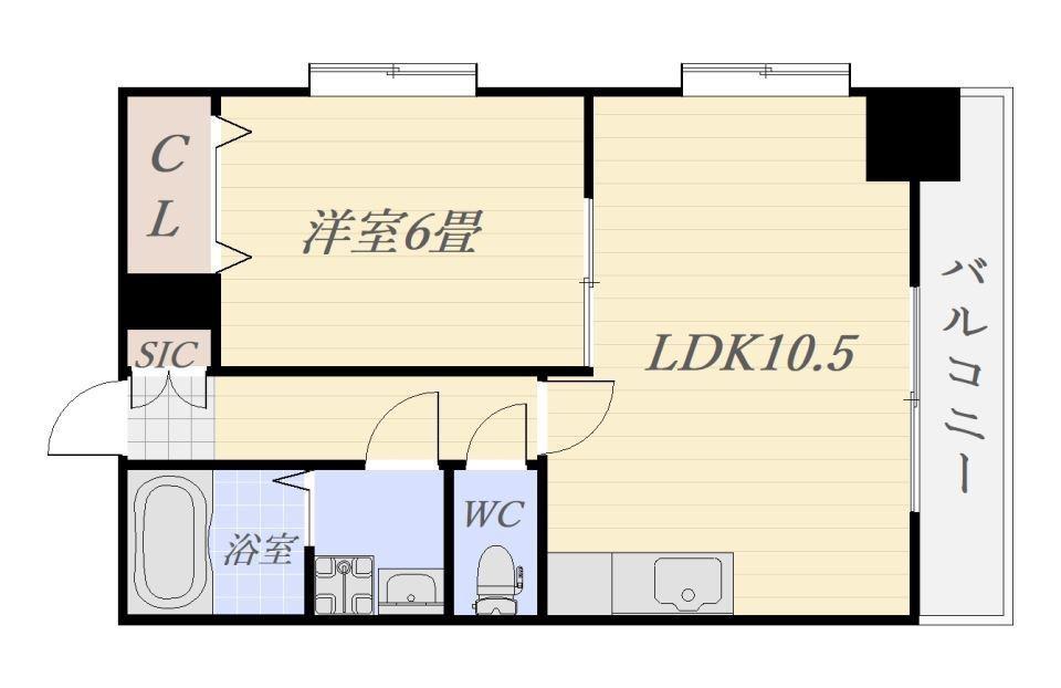 パール・88番館(1LDK/5階)の間取り写真