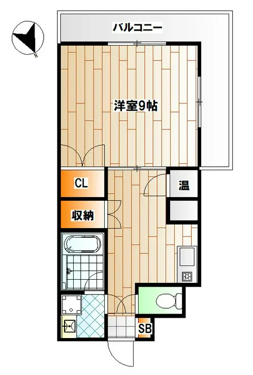 矢島ビル 5階階 間取り