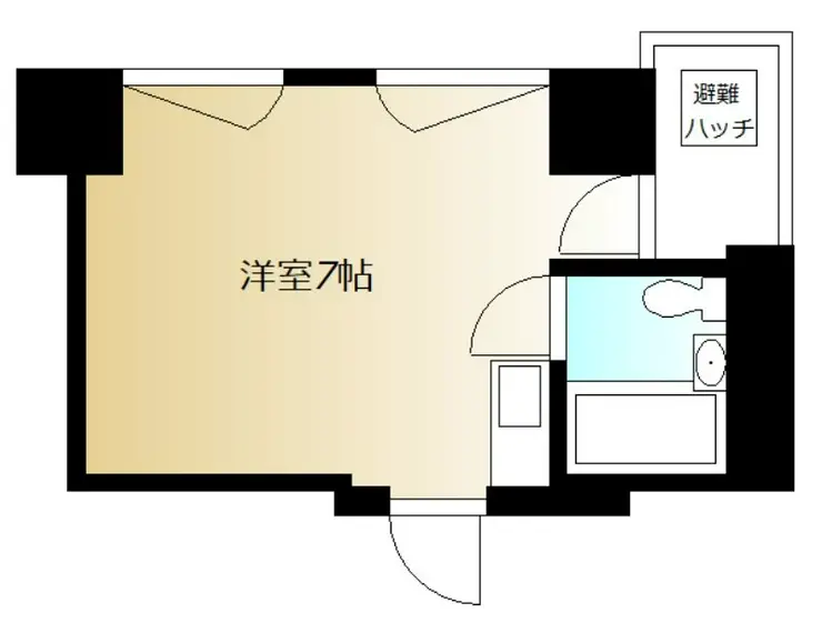 日本橋ダイヤモンドマンション 3階階 間取り