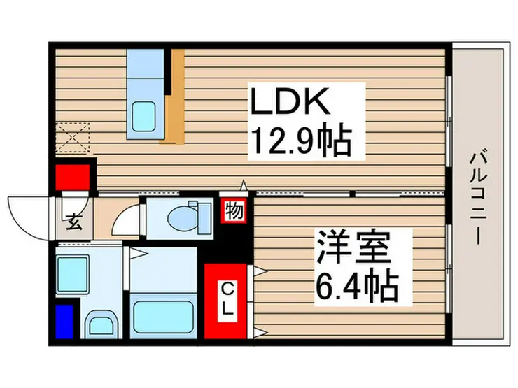 FTゴールデンコート 2階階 間取り