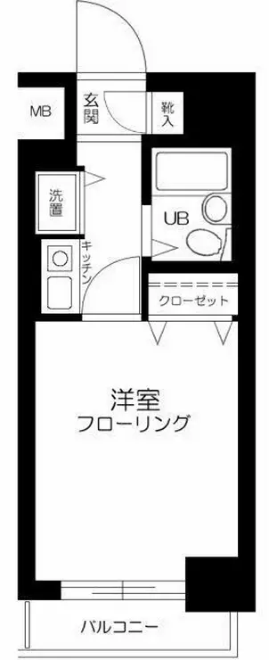 アドリーム千駄木 9階階 間取り
