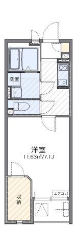 レオネクスト光荘(1K/2階)の間取り写真