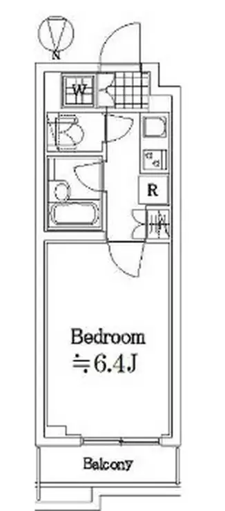 ルーブル練馬沼袋 1階階 間取り