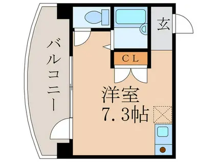 REBANGAAP 新大阪ステーションフロント(ワンルーム/8階)の間取り写真
